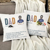 Dad Definition - Personalized Pocket Pillow (Insert Included)