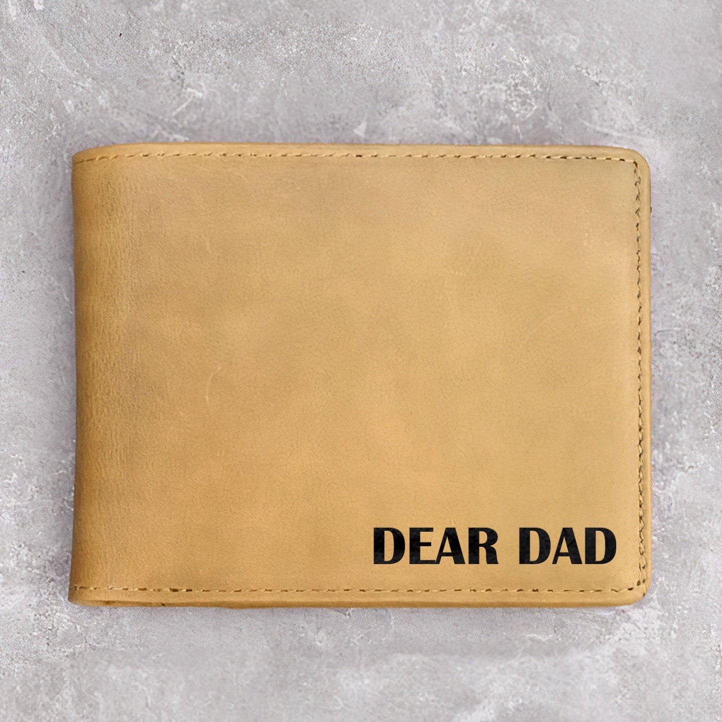 Dad I Will Always Be Your Financial Burden - Personalized Leather Wallet