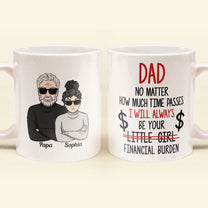 Dad I Will Always Be Your Financial Burden - Personalized Mug - Birthday & Christmas Gift For Dad, Grandpa, Father, Papa