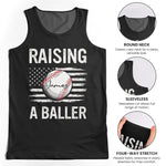 Dad Of Ballers Custom Sports - Custom Tank Top For Men