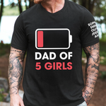 Dad Of Girls/ Boys - Personalized Shirt