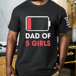 Dad Of Girls/ Boys - Personalized Shirt