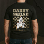 Dad Squad For Baseball Player - Personalized Back Printed Shirt