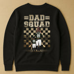 Dad Squad For Baseball Player - Personalized Back Printed Shirt