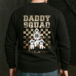 Dad Squad For Baseball Player - Personalized Back Printed Shirt