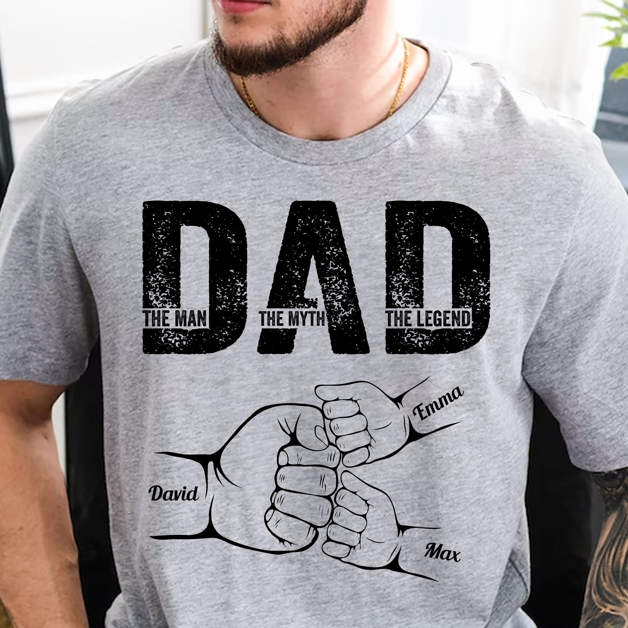 Dad The Man The Myth The Legend - Custom Father's Day Gift Set