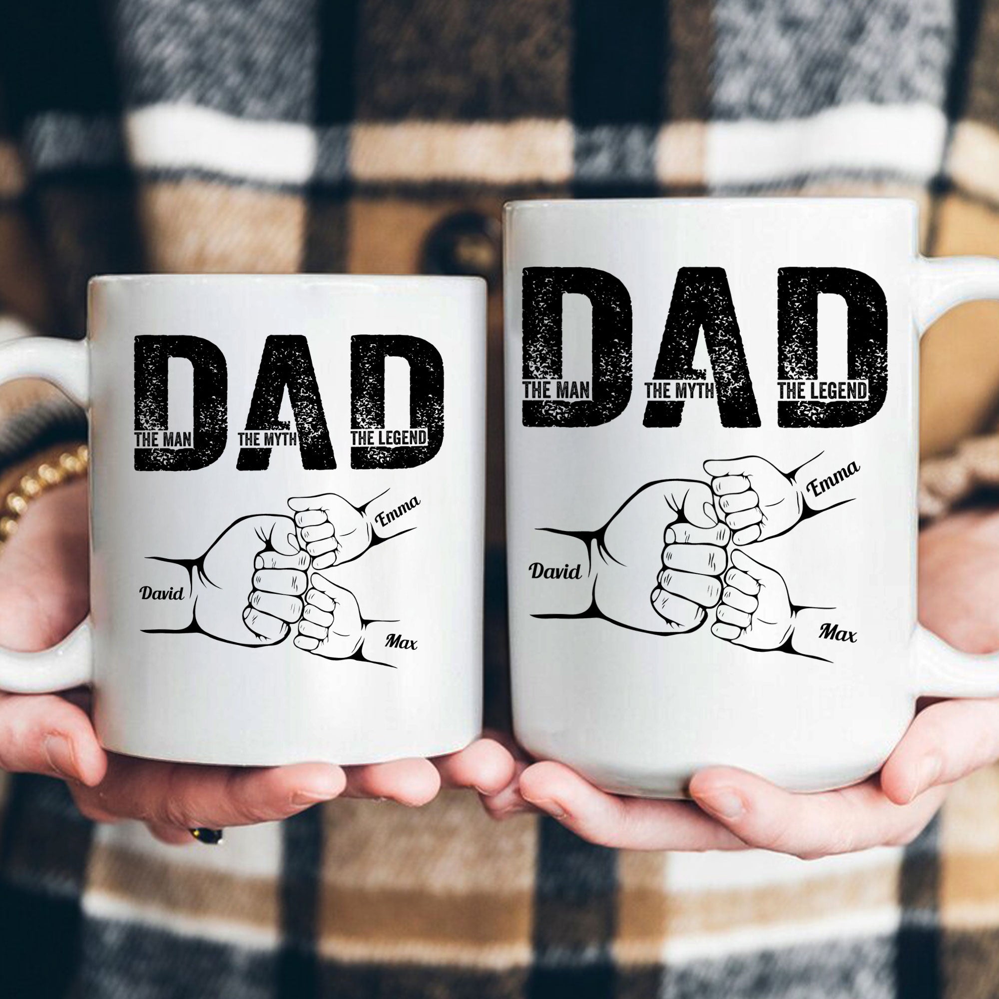 Dad The Man The Myth The Legend - Custom Father's Day Gift Set