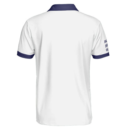 Dad: The Man, The Myth, The Legend - Personalized Polo Shirt