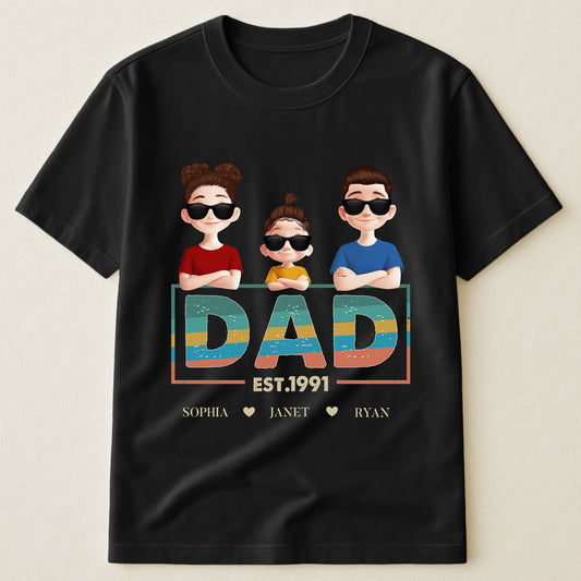 Dad Vintage Style - Personalized Shirt