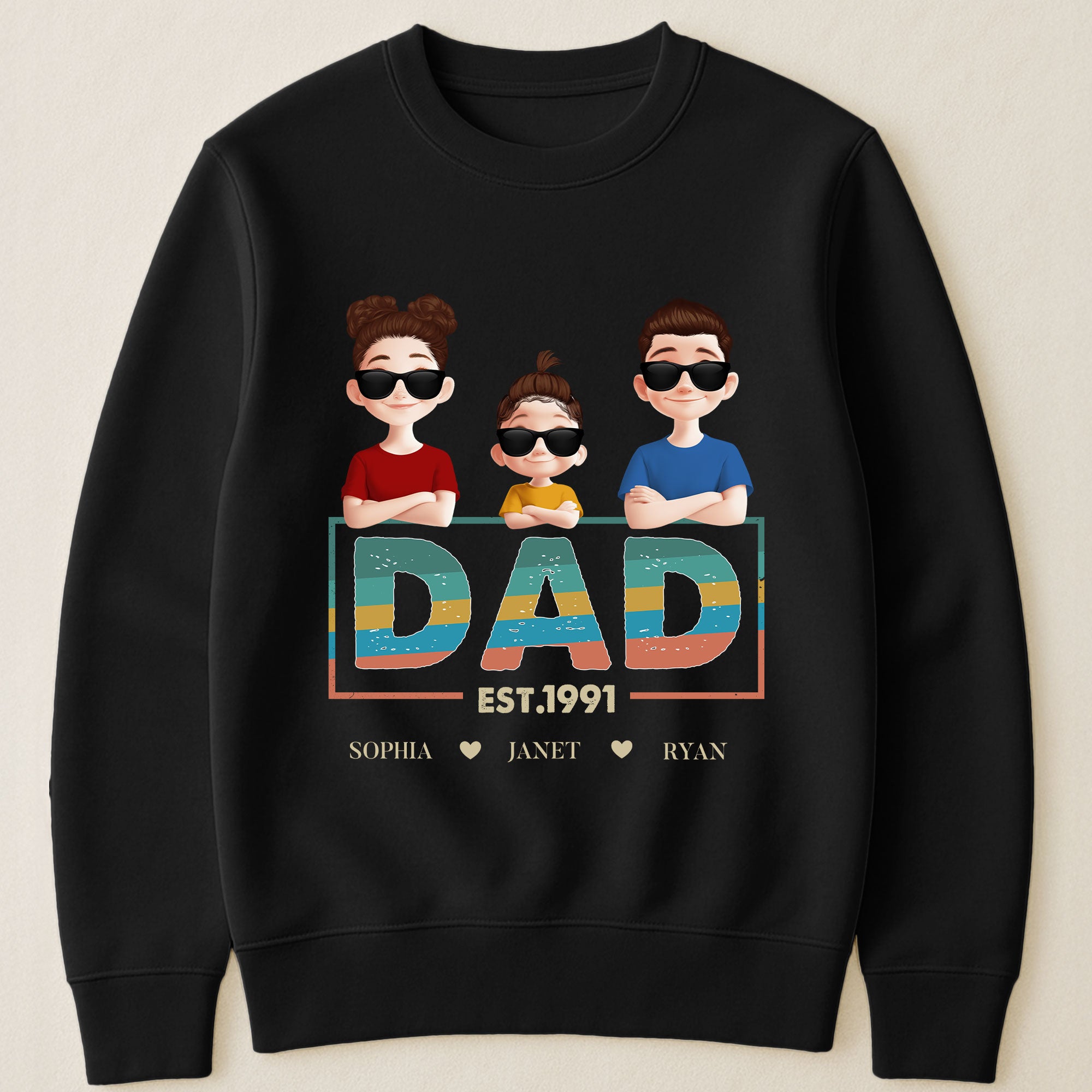 Dad Vintage Style - Personalized Shirt