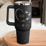 Dad, Grandpa We Love You - Personalized 40oz Tumbler
