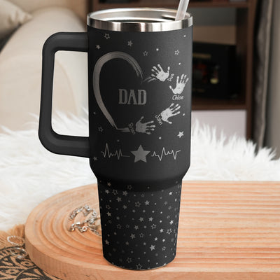 Dad, Grandpa We Love You - Personalized 40oz Tumbler