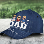 Dad We Love You - Personalized Classic Cap
