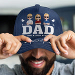 Dad We Love You - Personalized Classic Cap