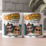 Dad, Great Job - Thank You - Personalized Mug