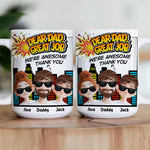 Dad, Great Job - Thank You - Personalized Mug