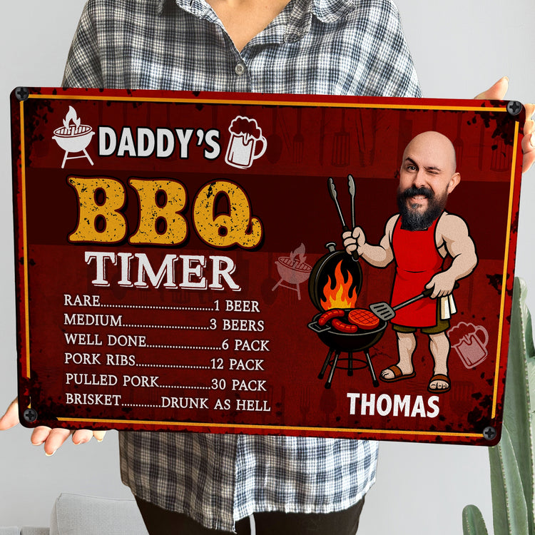 Dad-BBQ-Grill-Funny-Father'S-Day-Gift-Personalized-Metal-Sign-5
