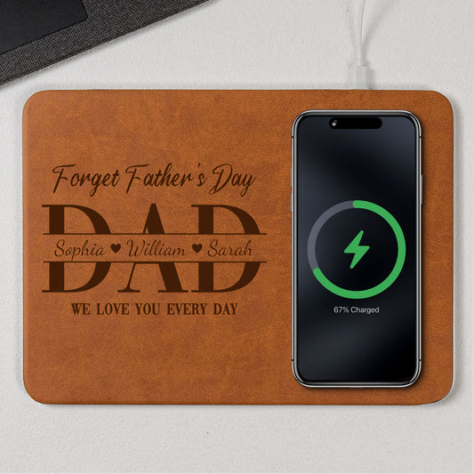 Dad-Forget-Father'S-Day-We-Love-You-Everyday-Personalized-Leather-Charging-Mat-1