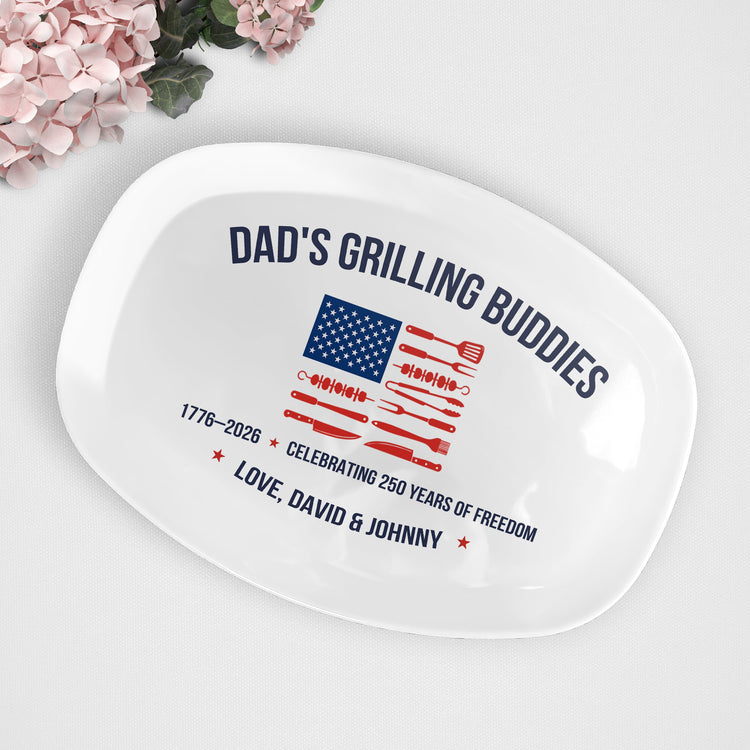Dad_Grandpa_Papa_Grilling_Patriotic_Bbq_Grill_Master_Gift_American_Flag_Personalized_Platter_3