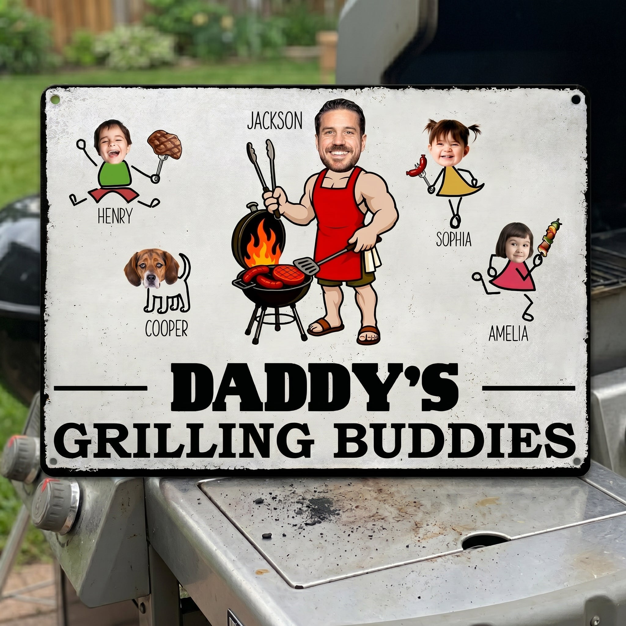 Dad-Grilling-Buddies-Funny-Fathers-Day-Gift-For-Daddy-Husband-Grandpa-Personalized-Metal-Sign-1