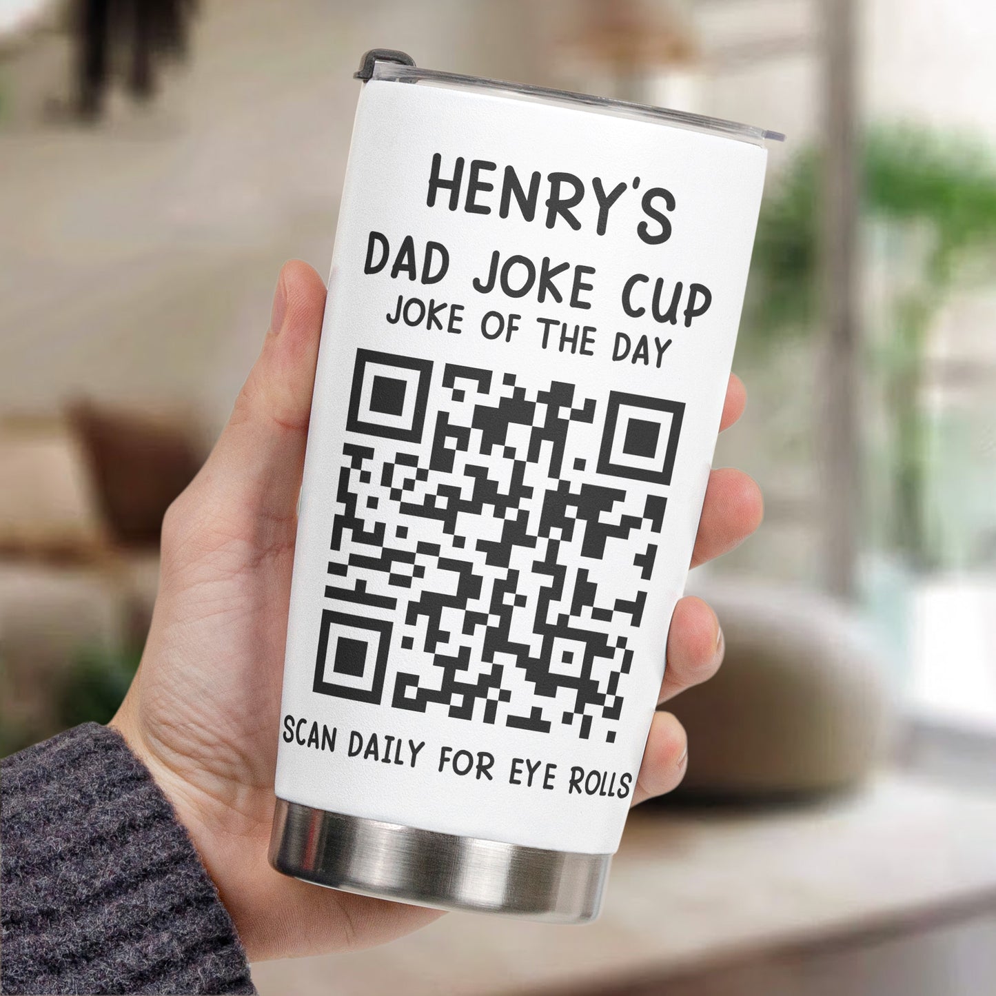 Dad-Joke-Every-Day-Interactive-Qr-Funny-Mug-Gifts-For-Dad,-Coworkers,-Friends-Who-Love-Dad-Jokes-Personalized-Tumbler-4