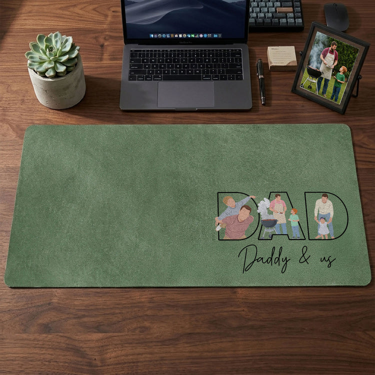 Dad,-Mom-Custom-Faceless-Photo-Illustration-Art-Personalized-Desk-Mat-2