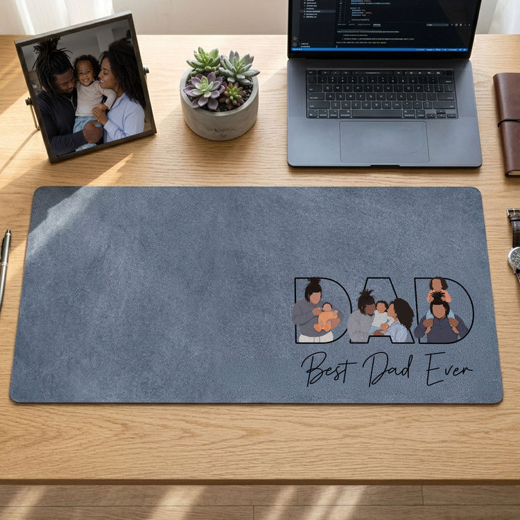 Dad,-Mom-Custom-Faceless-Photo-Illustration-Art-Personalized-Desk-Mat-3
