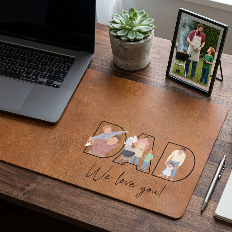 Dad,-Mom-Custom-Faceless-Photo-Illustration-Art-Personalized-Desk-Mat-4