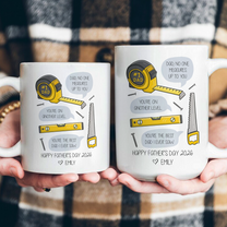 Dad,-No-One-Measures-Up-To-You-Personalized-Mug-4