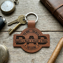 Dad,-Papa,-Grandpa,-Pop-The-Man,-The-Myth,-The-Legend-With-Kid'S-Names-Personalized-Keychain-2