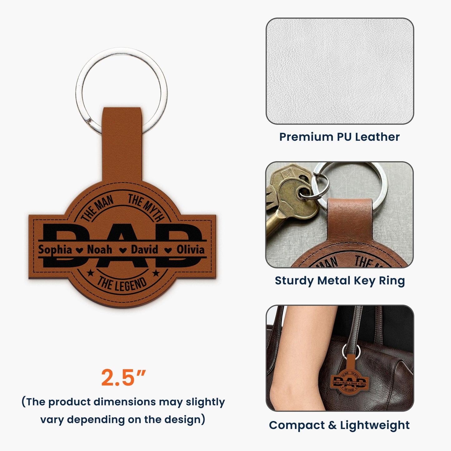 Dad,-Papa,-Grandpa,-Pop-The-Man,-The-Myth,-The-Legend-With-Kid'S-Names-Personalized-Keychain-5