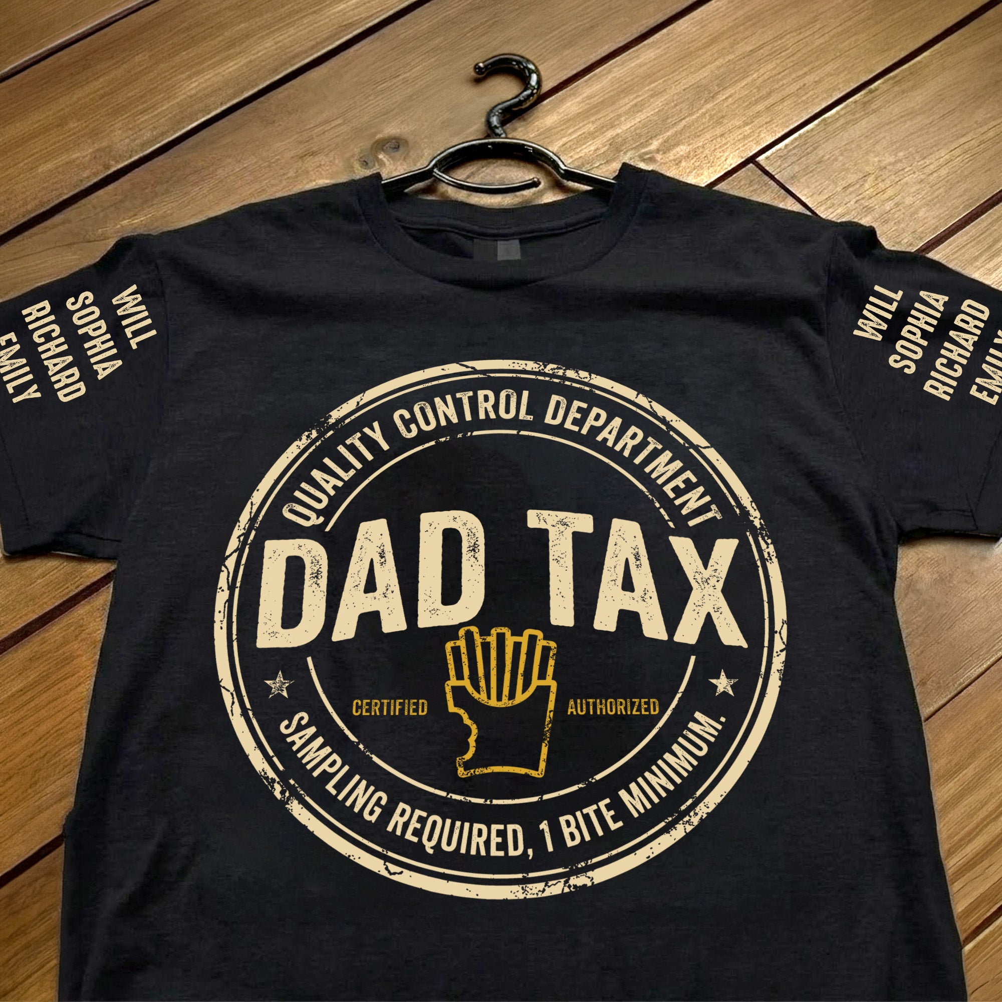Dad_Tax_Funny_Father_s_Day_Gift_With_Kids_Name_On_Sleeves_Personalized_Shirt_4