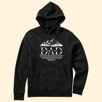 Dad,The Righteous Man Walks In His Integrity - Personalized Shirt