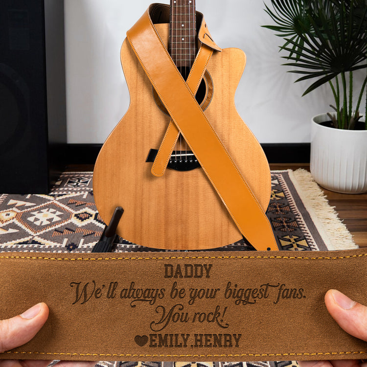 Dad,-We'Ll-Always-Be-Your-Biggest-Fans,-You-Rock-Personalized-Leather-Guitar-Strap-2