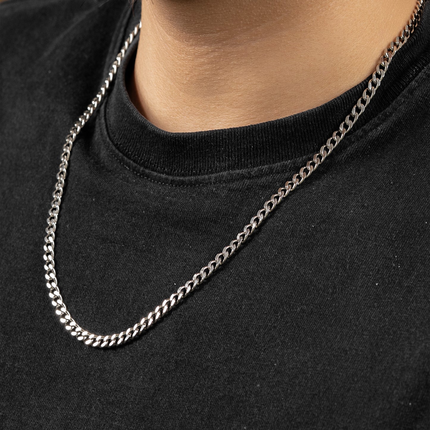 Dad's Been My Hero Right From The Start - Personalized Men's Cuban Link Chain