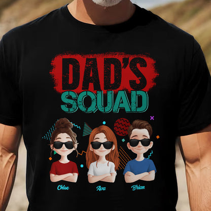 Dad's Squad - Personalized Shirt