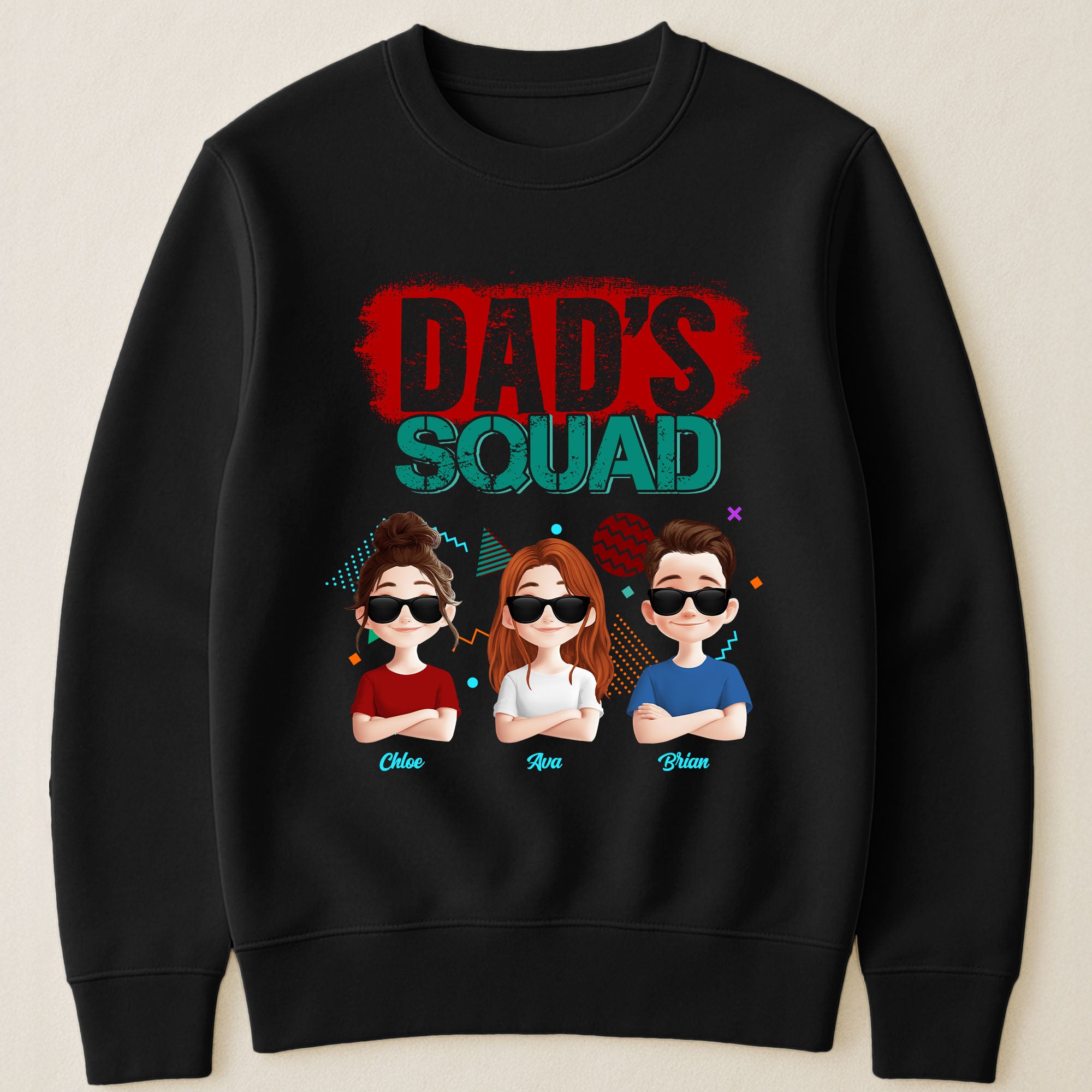 Dad's Squad - Personalized Shirt