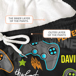 Daddy And Kid The Best Player - Personalized Sweatpants, Lounge Pants With Pockets