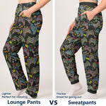 Daddy And Kid The Best Player - Personalized Sweatpants, Lounge Pants With Pockets