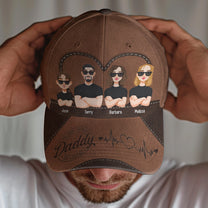 Daddy The Man The Myth The Legend - Personalized Classic Cap