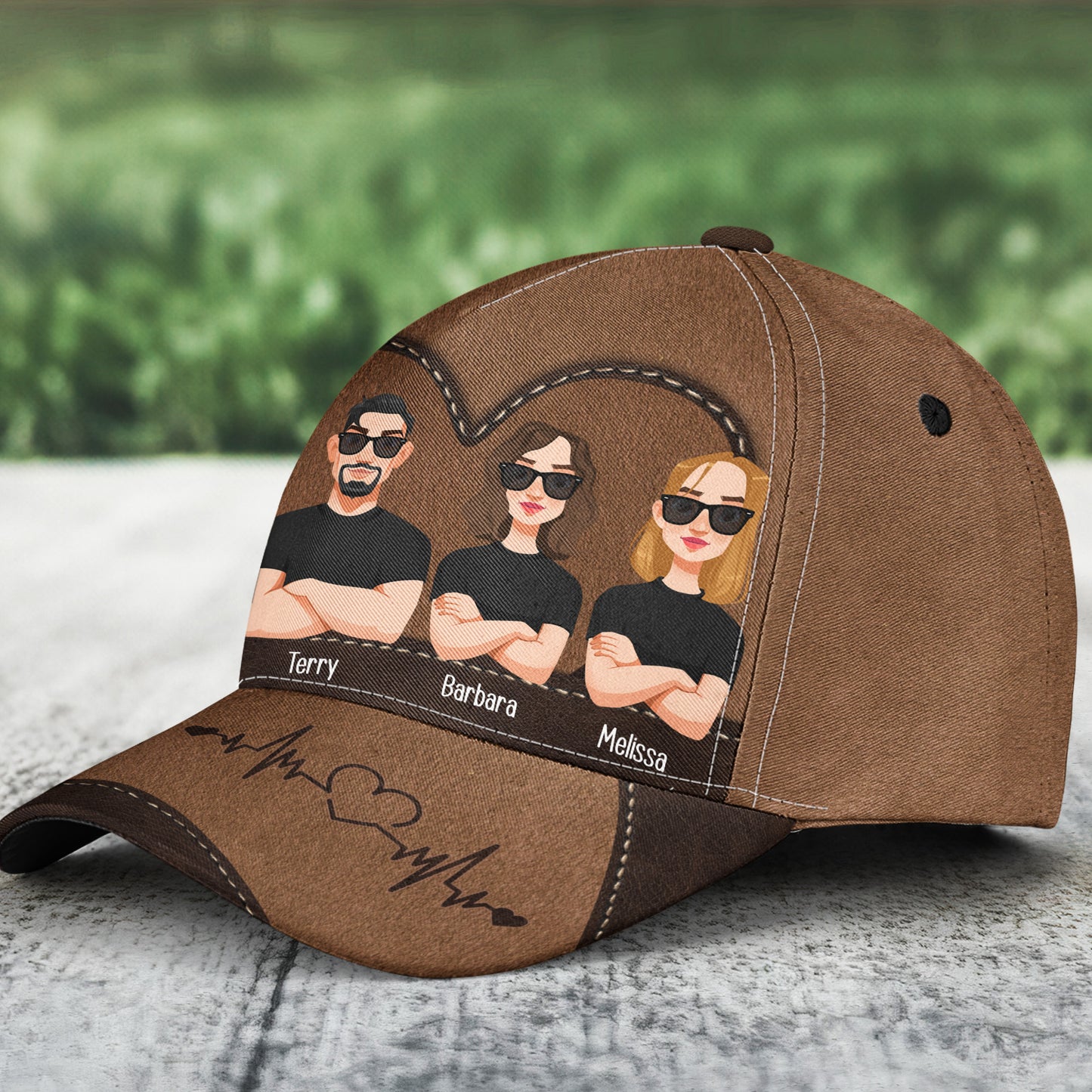 Daddy The Man The Myth The Legend - Personalized Classic Cap