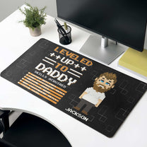 Daddy-Level-Up-Father's-Day-Gifts-For-Gaming-Dad-Personalized-Desk-Mat-2