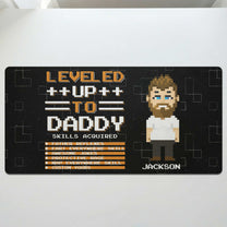 Daddy-Level-Up-Father's-Day-Gifts-For-Gaming-Dad-Personalized-Desk-Mat-3