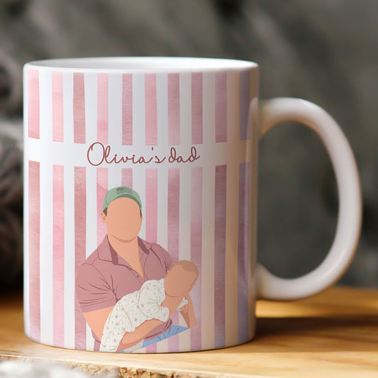 Daddy-&-Me,-Mommy-&-Me,-Grandma-&-Me-Custom-Faceless-Photo-Art-With-Baby-Personalized-Mug-1