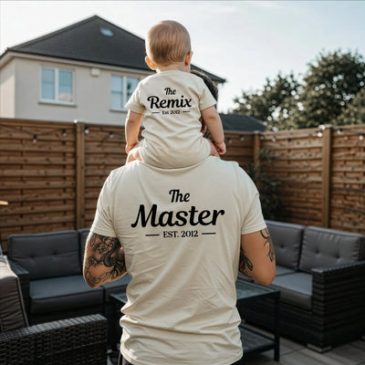 Daddy & Me Prototype Version 2, Father & Son, Daughter Matching Shirts - Personalized Shirt