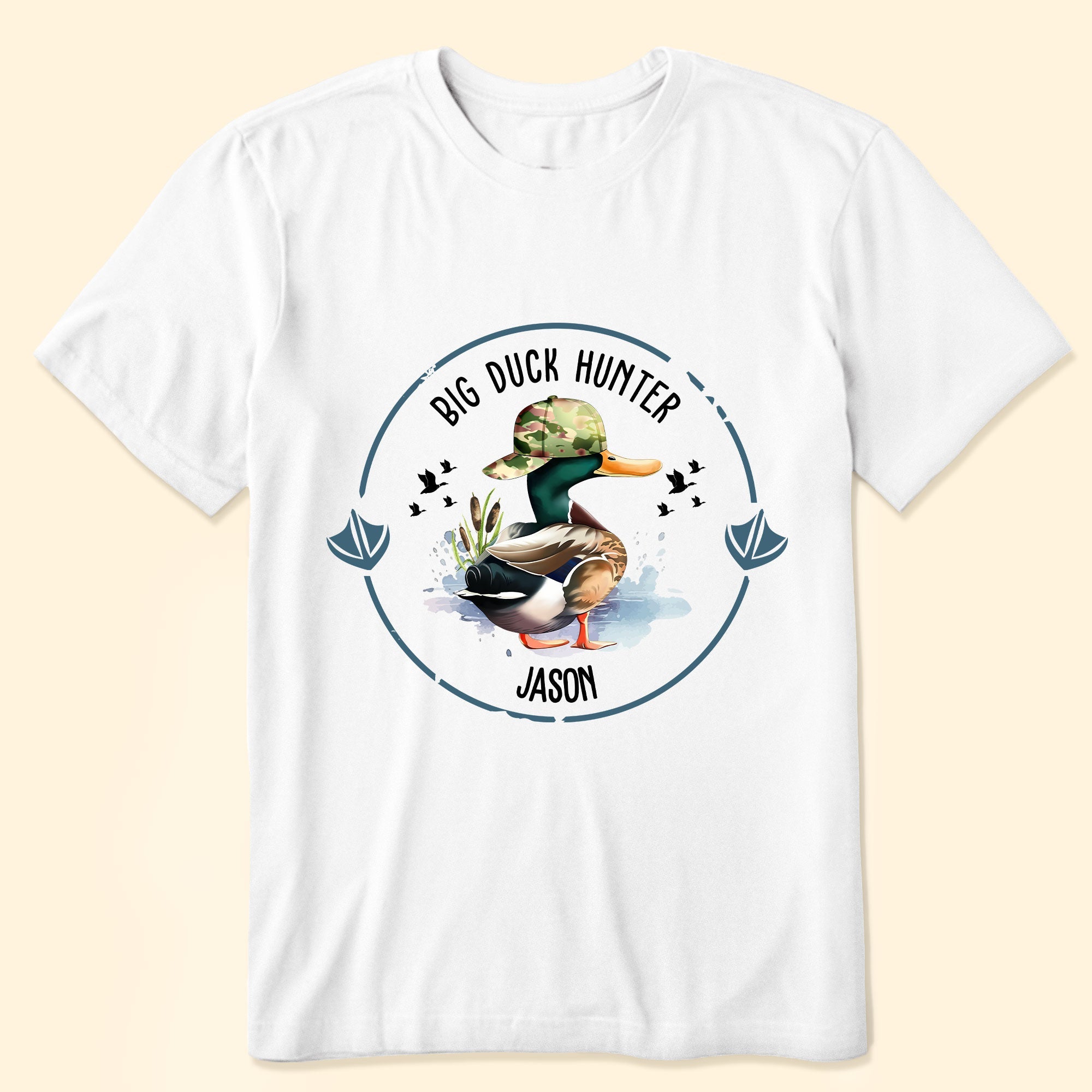 Daddy's Little Duck Hunter - Personalized Family Shirt