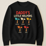 Daddy's Little Helpers Custom Kids Name - Personalized Shirt