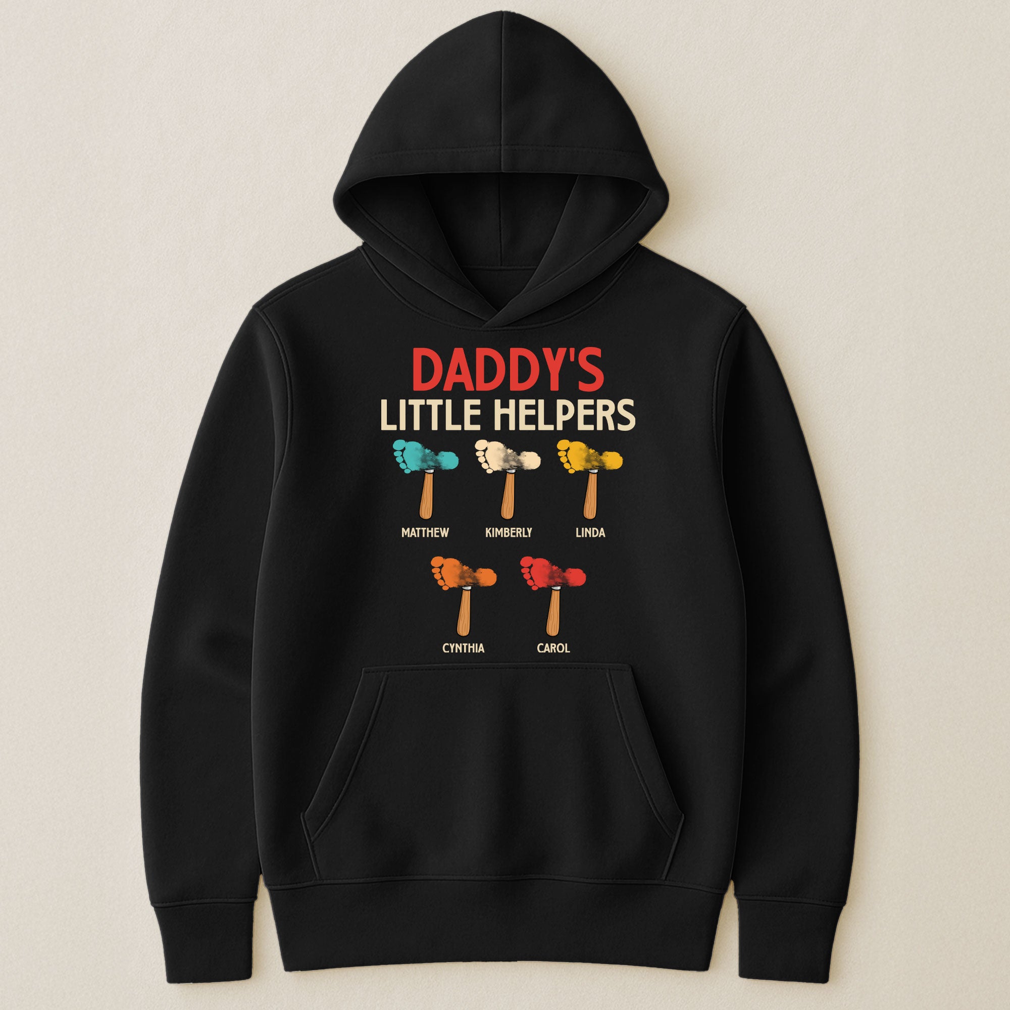 Daddy's Little Helpers Custom Kids Name - Personalized Shirt