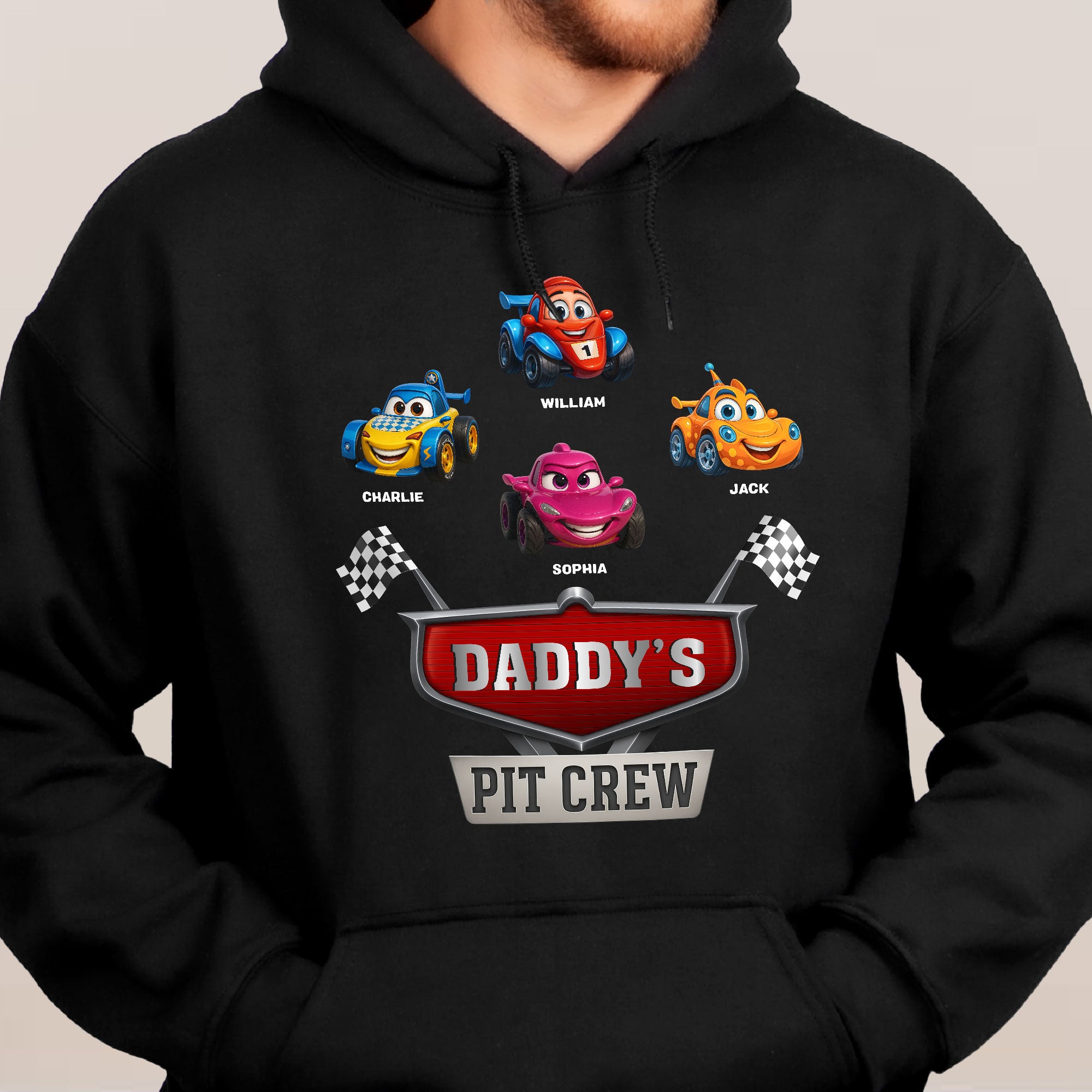 Daddy's Pit Crew - Personalized Shirt