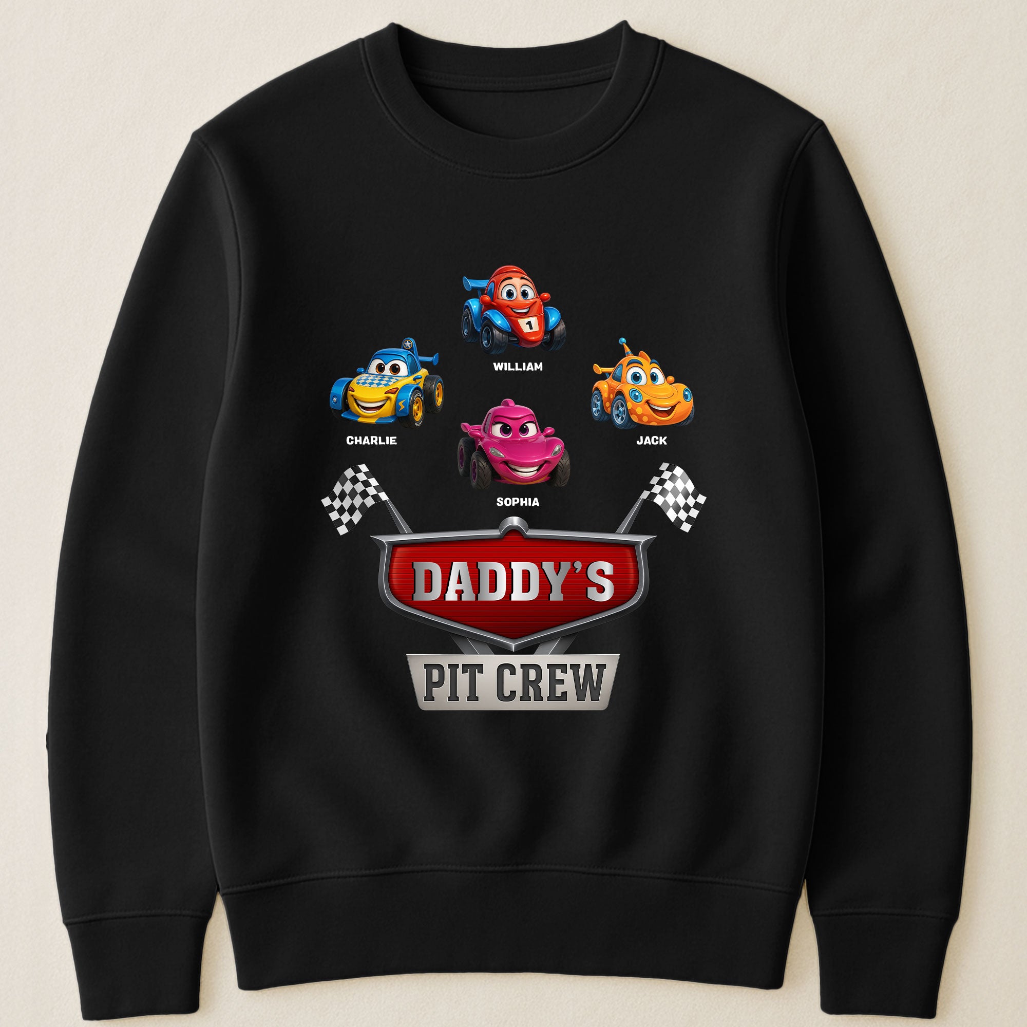 Daddy's Pit Crew - Personalized Shirt